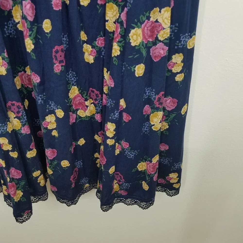 Torrid x Outlander Series Floral Botanical Skater Dress Women's Size 14 - Picture 10 of 13